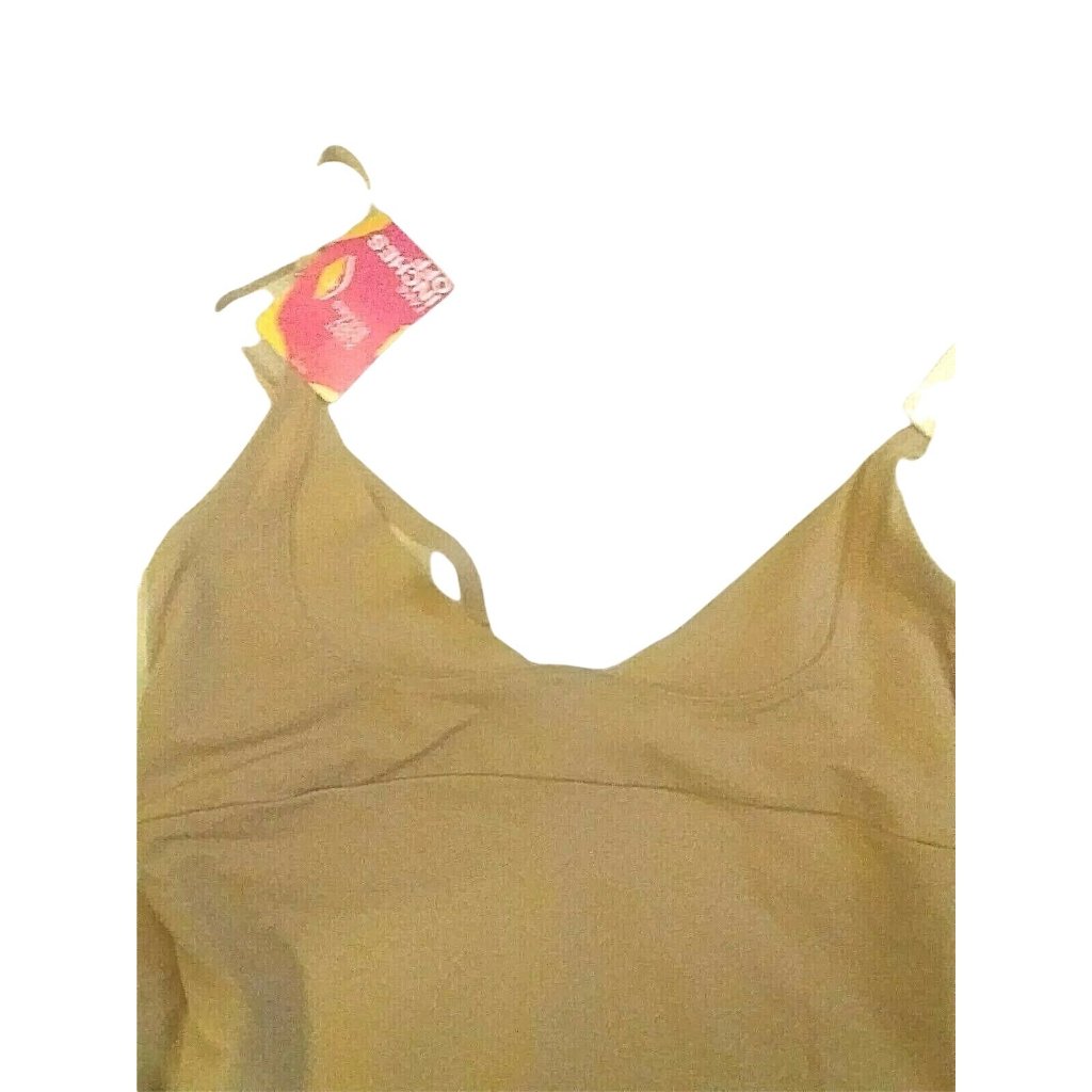 Nude Beige Shapewear Full Slip Xl Flexees Brief Firm Control Instant Slimmer New